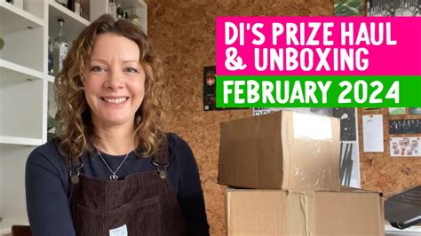 Di's Prize Haul and Unboxing February 2024 .